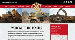 Desktop Screenshot of jobrentals.com